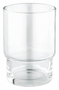 Стакан настенный (БЕЗ держателя), , хром ZZ Grohe Essentials Cube 40372001