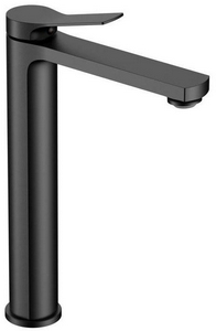Смеситель для раковины, Высокий, без д/к, (цв.черный матовый),  ZZ Vincea Arco VBF-4AR02MB