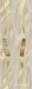 Декор Eletto Trevi Декор  beige onda 25.1х70.9 587662001