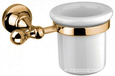 Стакан настенный керамический, (цв.бронза), Olimp ZZ