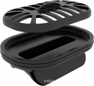 Дренажный канал 550хh71/117мм,готовый компл,сифон d50 выход вбок 48л/мин,ножки, 2х сторон.решётка/полая под плитку (цв.мат.хром), Confluo PL ZZ Pestan Confluo Premium Line 13100003