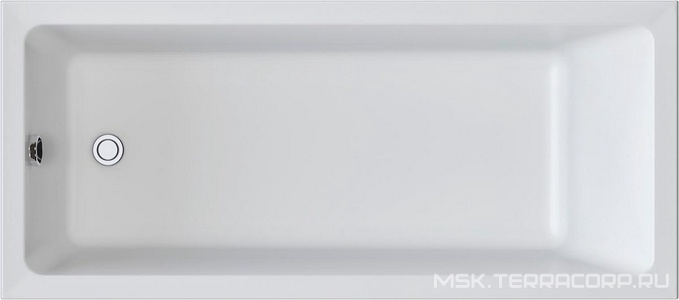 Акриловая ванна BIANCA 180x80 см, без каркаса и слива ZZ 1Marka Bianca 01бья1880