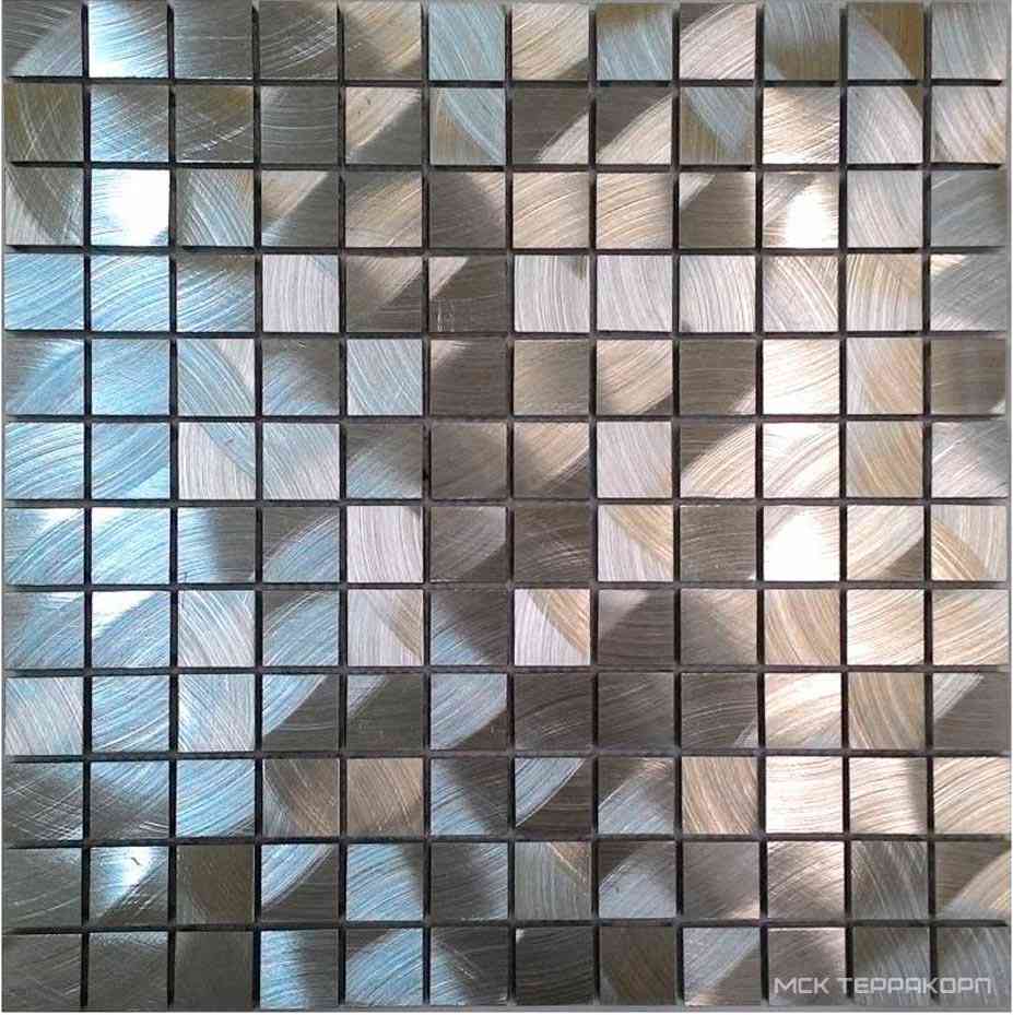 Мозаика из металла на сетке A10-016 ZZ |30x30