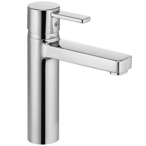 Смеситель для раковины, однорычажный, H излива 12 см, без донного клапана, гибк.подв., хром ZZ Kludi Zenta 382650575