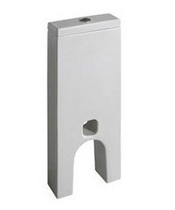 Бачок напольный, смыв 3/6л, кнопка хром, подвод воды сзади, Monolith для унитазов Daytime и  You&Me ZZ Hatria Универсал Y0MK01