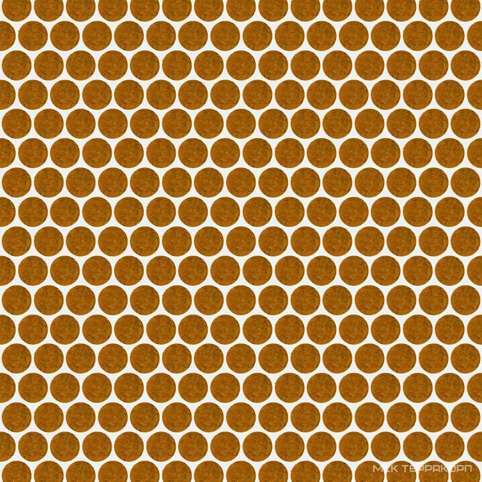 Circle Ocher ZZ 29.5x27.7