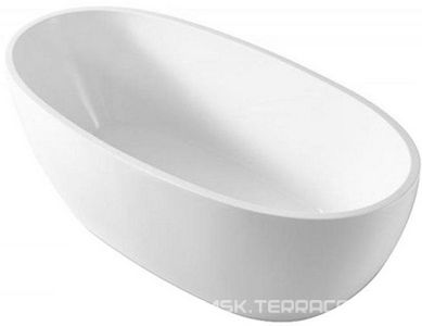 Ванна 1700x820xh600мм, акрил, отдельностоящая, слив-перелив цв.хром в комплекте, BelBagno ZZ BelBagno Универсал BB69-1700