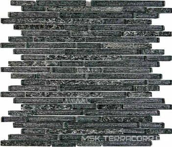 Мозаика Спектр-М Микс стекло Мозаика из стекла на сетке SK10-027 ZZ |30x34