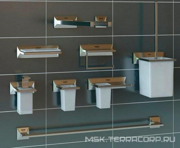 Дозатор для жидкого мыла  настенный, хром ZZ Grohe Allure Brilliant 40494000