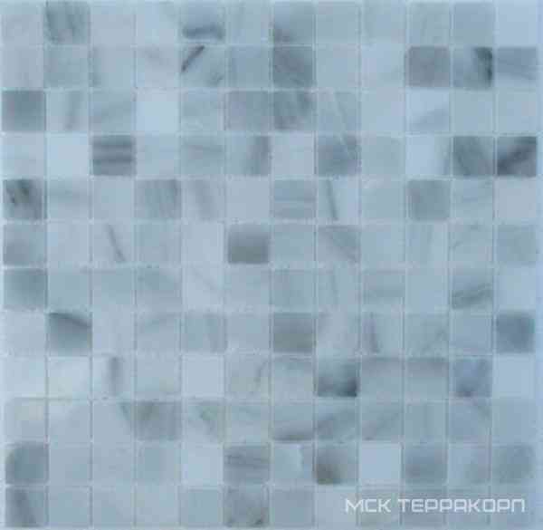 Мозаика из камня на сетке М20-157-23Р ZZ |30x30