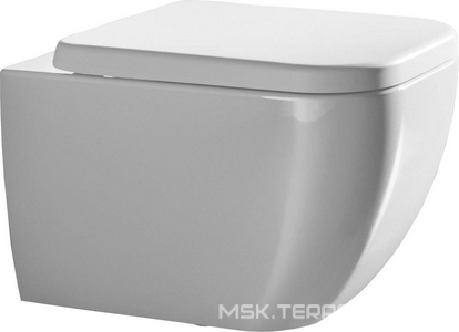 Унитаз подвесной 34,5х52см, крепёж в компл, (без сиденья),  ZZ Hatria Bianca Y1X401