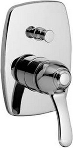 Смеситель для душа, встраиваемый в стену, с переключателем, (цв.хром),  ZZ 3M Miss 1649 CC