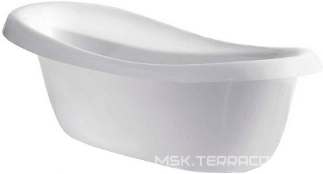 Ванна 1700х755хh720мм, акрил, отдельностоящая, без ножек, без слива-перелива, цвет белый, Vincea XX