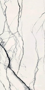 Керамогранит для пола и стены Florim Magnum B&W Marble Breach Matte 20x240 765539
