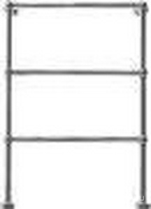 Полотенцесушитель 610xh914мм, на систему отопления до 4 атм., (без кранов перекр. арт.PRACC..), (цв. хром) Baccus 4 ZZ Devon & Devon Полотенцесушители PRB4CR