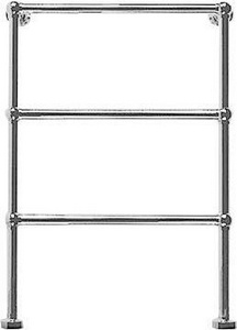 Полотенцесушитель 610xh914мм, на систему отопления до 4 атм., (без кранов перекр. арт.PRACC..), (цв. хром) Baccus 4 ZZ Devon & Devon Полотенцесушители PRB4CR