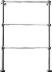 Полотенцесушитель 610xh914мм, на систему отопления до 4 атм., (без кранов перекр. арт.PRACC..), (цв. хром) Baccus 4 ZZ