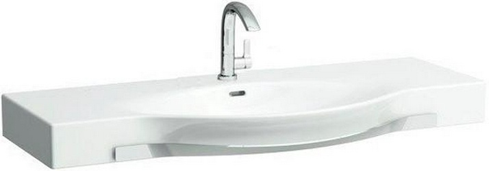 Раковина Laufen Palace 8.1270.4.000.104.1 с полотенцедержателем| 120x16x51