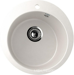 Мойка кухонная Ulgran U-405-341 молочная| 49x49x19