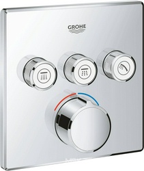 Смеситель Grohe Grohtherm SmartControl 29149000 для душа| 15x15x4