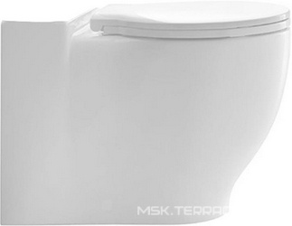 Чаша напольного унитаза, 62х34хh42см, БЕЗ сиденья, (крепёж к полу в копл.), Ergo XX