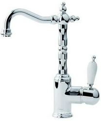 Смеситель Boheme Tradizionale Chromo 262 для раковины| 12x30x21