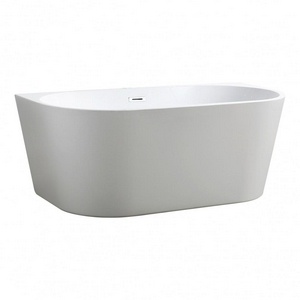 Ванна акриловая пристенная 1695х750х580мм, в комплекте слив-перелив и донный клапан, (цв.белый), Vita ZZ Swedbe vita 8828