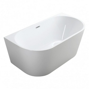 Ванна акриловая пристенная 1695х750х580мм, в комплекте слив-перелив и донный клапан, (цв.белый), Vita ZZ Swedbe vita 8828