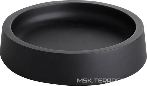 Мыльница настольная, (цв. черный матовый),  ZZ Bemeta Gamma 145608320