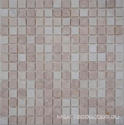 Мозаика из камня на сетке М20-143-20Р XX 30.5x30.5