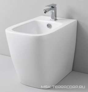 Биде напольное 36х52см, крепёж в компл., (цв. белый),  ZZ ArtСeram A16 ASB002 01; 00