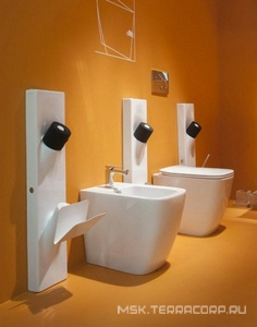 Биде напольное 36х52см, крепёж в компл., (цв. белый),  ZZ ArtСeram A16 ASB002 01; 00