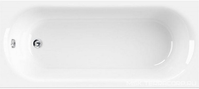 Ванна 160х70см, прямоугольная, БЕЗ мет.каркаса, панелей, слива-перелива, (акрил), Piave ZZ Cezares piave PIAVE-160-70-42-W37