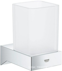 Стакан настенный (БЕЗ держателя), , хром ZZ Grohe Selection Cube 40783000