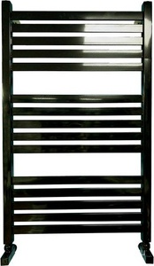 Полотенцесушитель "" Modern 1000*500 мм, подключение 1"*3/4, установочный набор и запорный вентиль в комплекте, цв.черный матовый ZZ Ника ЛМ-6 ЛМ-6/Модерн/ 100/50 черный мат