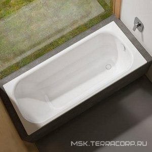 Ванна 180х80хh42(56)см,с шумоизоляцией, (без ножек арт.B23-1500, без стандартного слива перелива), (цв.белый с Glaze Plus), Bette Form 2020 ZZ Bette Bette Form Safe 2950-000 AD, PLUS