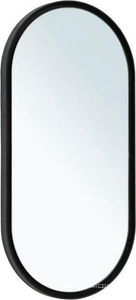 Зеркало овальное 1000х500 мм с LED-посветкой и сенс.выключателем, (цвет черный),  ZZ Allen Brau Infinity 1.21016.BL