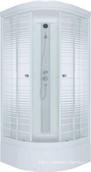 Душевая кабина Triton Стандарт 100х100 В ДН4 полосы| 100x228x100