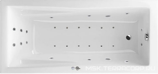 Акриловая ванна Excellent Palace Ultra 180x80| 180x80x48