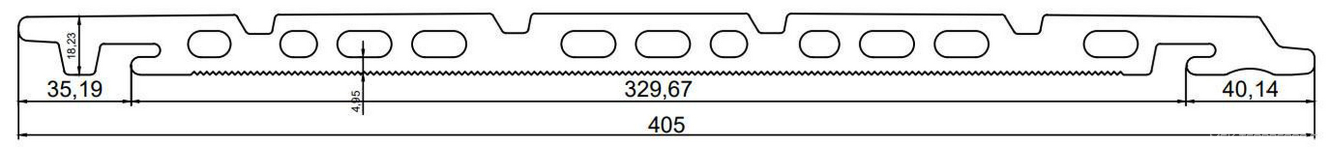 Керамогранит для стены Faveker GA16  Urban Beige Ranurado 40x100 970741