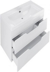 Тумба подвесная "SOHO-60", цвет белый, без раковины "Fest-60" Mirsant Soho УТ000043907