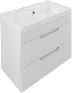 Тумба подвесная "SOHO-60", цвет белый, без раковины "Fest-60" Mirsant Soho УТ000043907