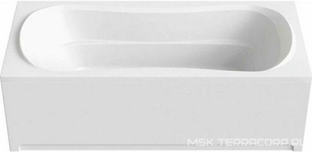 Ванна акриловая  180х80 см (БЕЗ каркаса n164451 и сифона 19649), ZZ Bas МАЛЕ В 00125