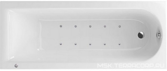 Акриловая ванна Excellent Actima Aurum Aero 150x70| 150x70x44