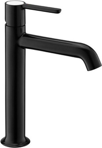 Смеситель для раковины, Высокий, без д/к, (цв.черный матовый),  ZZ Cezares Eco ECO-LC-NOP-W0