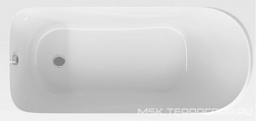 Акриловая ванна AM.PM Sense W75A-150-070W-KL 150х70 см| 150x70x41