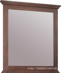 Зеркало Палермо 80, цвет светлый орех, крепеж в комплекте ZZ