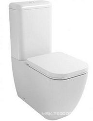 Чаша напольного, безободкового унитаза, (крепеж к полу в компл.), Alpina XX