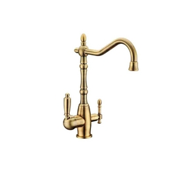 Смеситель Zorg Clean Water ZR 312 YF-33-BR для кухонной мойки| 15x35x26