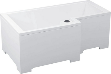 Ванна из искусственного камня Цвет и Стиль Фишка L 150х80, с ножками 149x79x44 Цвет и Стиль фишка s385552